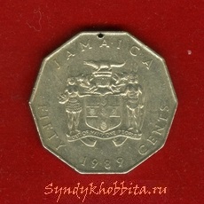 Ямайка 50 центов 1989 года